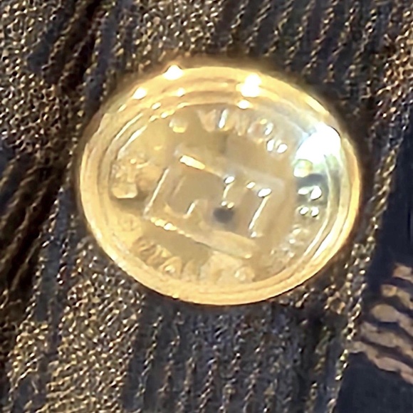 Rare FENDI Zucca Umbrella Special Edition W/Exclusive Roma 1925 Webbing Monogram - Picture 13 of 16